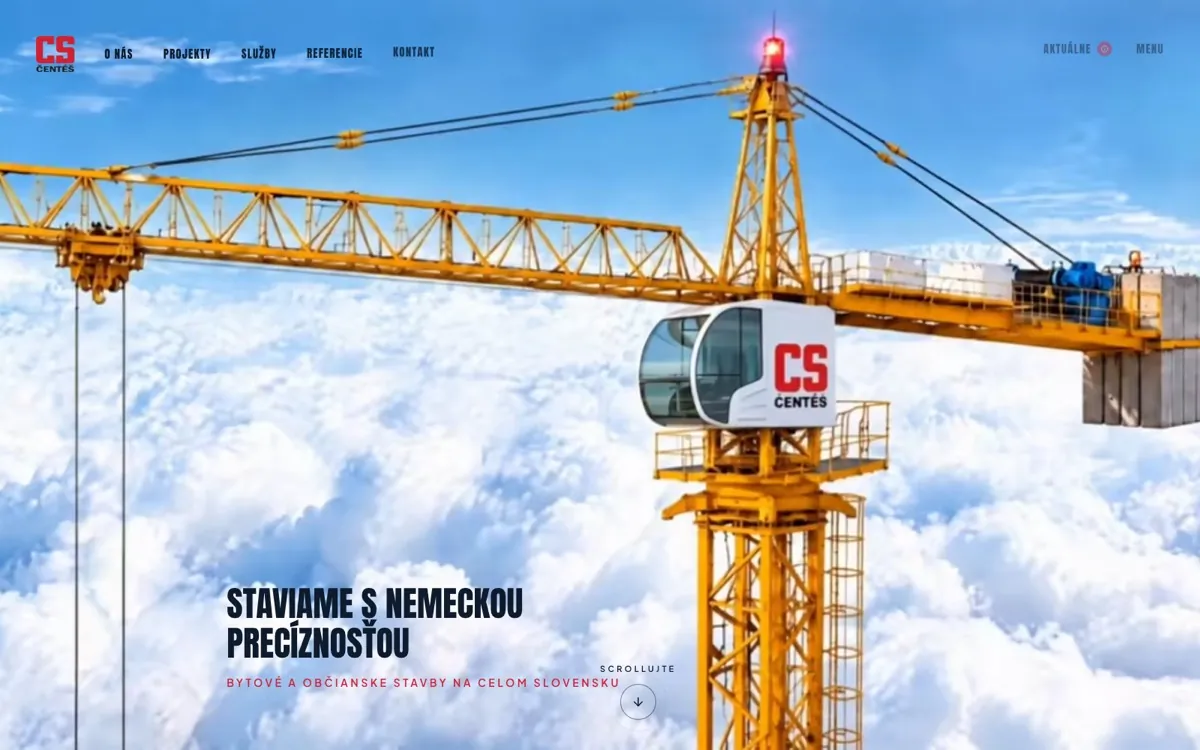 Web Čentéš Slovakia